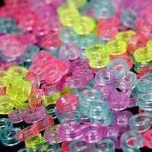 5Set (10pcs/Set) Plastic S Clips For Loom Bands Refill Knit Kit DIY Ring Jewellery Bracelet - Color - View 7
