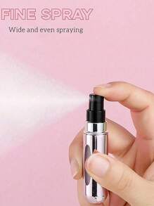 1 peça/2 peças Frasco Atomizador de Perfume Recarregável, Vaporizador de Fragrância de Alumínio Portátil para Viagens, Vaporizador Cosmético Multifuncional Volta às Aulas