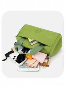 Casual Crossbody Bags For Women Men Purses Small Handbags, With Wide Strap Messenger Bag Fashion Summer Outdoor Tote Top Handle Satchel Shoulder Bag