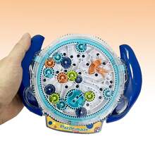 1pc 3D Labyrinth Toy, Rotate Gears & Control Gravity Balance, Puzzle Toy To Kill Time, Maze Ball Game, Party Challenge Toy