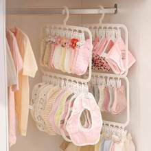 1pc Multi-Functional High Capacity Wardrobe Organizer Rack For Lingerie, Socks, Hats Storage And Drying