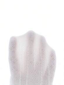 1 Par de Meias com Renda para Meninas, Meias de Bebê Finas e Respiráveis, 100% Algodão, Primavera/Verão