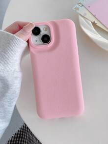3 pezzi Custodie per telefono di colore solido resistenti alle impronte digitali, adatte per iPhone 13, 14, 15, 16 Pro Max, 16, 16 Plus - Multicolore - Visualizzare 10