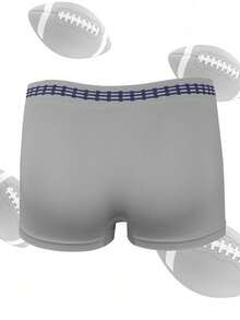 【Siete Rosa】随机颜色选择十条男童无缝平角内裤，运动风格的图案符合孩子的审美喜好，更受小朋友的喜爱。涤纶舒适透气的面料，既能满足日常穿着的需求，又能平衡运动