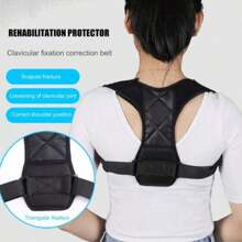 Unisex Invisible Posture Corrector, Back Straightener To Correct Humpback, Prevent Curvature And Relieve Pain Exercise Waist Belt Suitable For Workout Home Sports And Walk