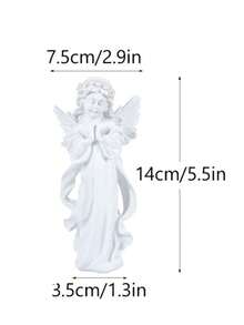 White Angel Ornament Decorative Craft, Suitable For Various Occasions - White - View 12