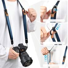 20mm Width Adjustable Camera Strap With Anchor Chain, Suitable For DSLR, Mirrorless Cameras And Cameras With Quick Release Plate - Multicolor - View 2