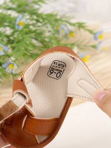 Fashionable Infant Non-Slip Flat Sandals With Breathable, Comfortable Rubber Sole