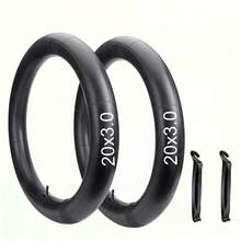 20x4/26x4.0/20x3.0 Fat Tire Bicycle Inner Tubes, Snow Bike Tires, Made Of Premium Butyl Rubber, With 32mm AV Schrader Valve, Includes 2 Tire Levers, Fit For Road/Mountain/Electric Bikes, Multi-Purpose Bicycles - Multicolor - View 16