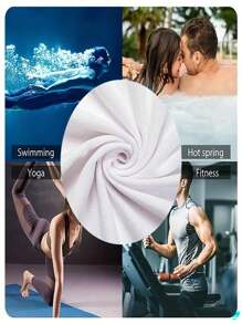 Toalha de praia personalizada com nome para meninos e meninas, 1 peça, flores clássicas, várias cores, toalha de praia para pais e filhos, absorvente, multifuncional, secagem rápida, respirável, reutilizável, requintada, confortável, macia, moderna