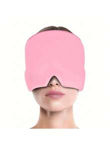 1 包冷却凝胶眼罩冷热头套凝胶冰面罩护理冰头套冷头套冰眼罩 - 透气舒缓眼罩，凝胶冰袋缓解头痛偏头痛帽 - 可拉伸头套，冷热疗法，缓解头痛，无需电源，无需电池 - 有效缓解紧张、压力和疲劳，适用于卧室、旅行、办公室、学校、生日礼物，适合毕业休息 - 彩色 - 查看 13