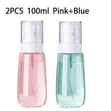 3 Pieces Set - Ultra-Fine Mist Spray Bottle, Small Spray Bottle Alcohol Atomizer, Three Sizes (30ml/60ml/100ml) There Is Always One Suitable For You, Reusable Fine Mist Spray For Cleaning, Spraying, Makeup And Skin Care, Light Beige Care, Fragrance-Free Nourishment - Multiple Colors - Travel Accessories