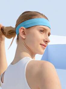 Bandeau de sport extérieur, bandeau absorbant la sueur pour le fitness et la course, casual, simple, , à haute élasticité et respirant, bandeau de couleur bonbon, bandeau de yoga absorbant la sueur, bandeau turban