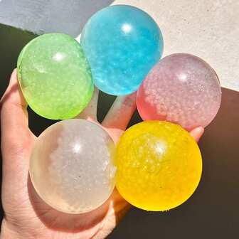 1/5 件 Squishies 玩具、捏 Squishies 玩具、糖果感官坐立不安玩具、挤压各种霓虹色形状的彩色球、挤压糖球减压球（内部粘性）、TPR 柔软弹力玩具、坐立不安玩具、缓解压力的完美选择、感官/坐立不安软糖玩具、缓解坐立不安的成人压力、缓解焦虑的物品挤压、抛掷坐立不安、派对礼品、生日礼物、柔软、礼品袋填充物、皮纳塔填充物、礼品袋填充物