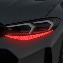 Car Headlight Stickers, Reflective Stickers, Car Headlight Eyelids, Cute Car Stickers - one-size - View 5