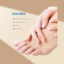 32/72pcs Toenail Care Tape, Thick Nail Protection, Double-Layer Design Of Adhesive Tape Nail Protection And Appearance - Apricot - View 7
