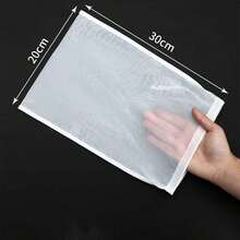 3pcs Reusable Fine Mesh Nylon Filter Bags, Suitable For Kitchen Tools, Easy To Filter And Filter, Used For Brewing Nut Milk - Multicolor - View 2