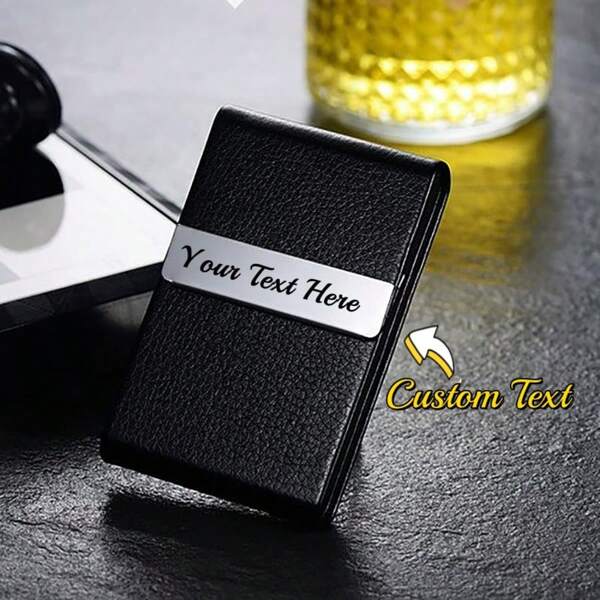 Elegant Retro Cigarette Case For 20 Cigarettes PU Leather Cigarette Case Cigarette Box Cigarette Case Cigarette Box Cigarette Box For Trouser And Shirt Pockets For Women Men Women
