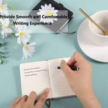 1/3 Packs Mini Notebooks, Small Leather Pocket Journal, A7 Business Notebook For Students School Office Diary Subject Writing Supplies