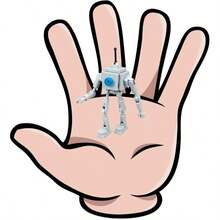 3pcs/Set Robot Style Mini Action Figures Brick Figures,Mini Figures Cartoon Bricks Action Toy, Collection Toys,Christmas Decor. - Multicolor - View 4