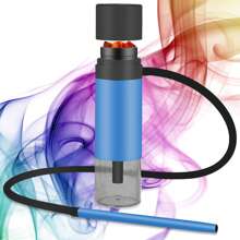 Portable Car Hookah, Hookah Set With Everything, Hookah Pipe Single Shisha Kit, To Go Hookah Cup Mini Hookah Perfect For Travel, Easy Assemble & Storage Hookah Set