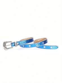 High-End Children's Fashion Rhinestone Belt For Boys And Girls , Ideal Choice For Gifts - A - View 12