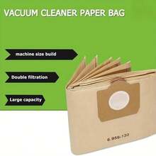 Vacuum Dust Bags For Karcher WD3 - Easy Install, Durable & Long-Lasting Replacement Parts, Canister Vacuum, Paper Dust Bags - Multicolor - View 3