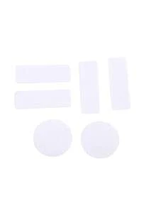 6pcs Replacement Self-Adhesive Shoe Repair Patch Microfiber Leather Durable Heel Hole Pads Universal Shoe Heel Repair