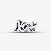 1 Golden Mother's Love Charm Duo, Butterfly Pendant Silver Plated Charm Fit Bracelet Necklace DIY Jewelry Gift