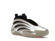 Harden Vol. 9 'Cyber Metallic' Silver Core-Black Lucid-Red Sneakers Men JR2506