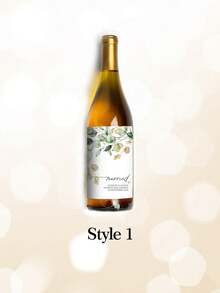 Custom Personalized Stickers And Personalized Logos Stickers For Parties, Birthdays, Christenings, Weddings Wine Bottle Stickers Design Your Own Stickers Personalized Stickers - Multicolor - View 20