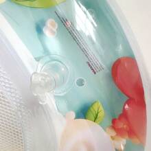 Fruit Inflatable Floating Mat (Watermelon Flower Pattern), Mesh Breathable Design, Pool Inflatable Lounge Chair, Essential For Summer Beach Parties And Water Play, Spending A Wonderful Summer With Family And Friends - Multicolor - View 6