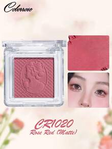 COLORROSE Flash Glow Cheeks 粉状腮红，哑光和亮光面部腮红，轻盈、顺滑、可混合、高度着色、荧光笔和眼影合一，面部美容化妆品 - CR1020 - 查看 1