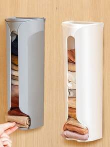 Caixa de armazenamento de parede de 1 peça, extrator de parede, caixa de armazenamento de meias e roupas íntimas não perfurada, caixa de armazenamento portátil, caixa de armazenamento multifuncional para armazenamento de meias, armazenamento de roupas íntimas, armazenamento de lenços de papel e absorventes higiênicos, cor à sua escolha