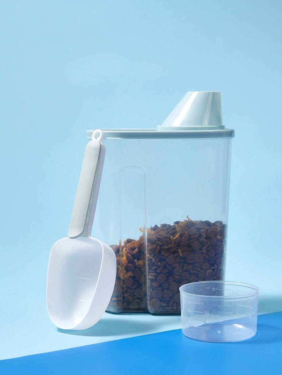 PETSIN 1 szt Plastikowy Zwierzak domowy Żywność Zapięczętowany  Przechowywanie żywności Kosz , Przekąska  , Pudełko do przechowywania żywności