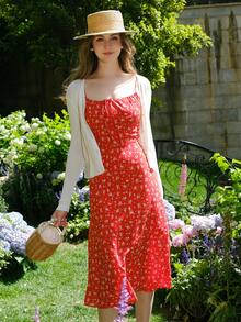 Women's Fashion Slouchy Vacation Style Lightweight Linen Knitted Sweater - White - View 4