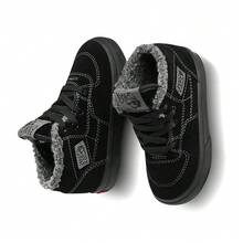 Vans 儿童 HALF CAB 保暖舒适休闲运动鞋，2026 春季新款 - 黑色 - 查看 5