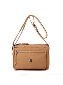 Crossbody Handbags For Women With Multi Pocket Shoulder Bag Nylon Travel Purse