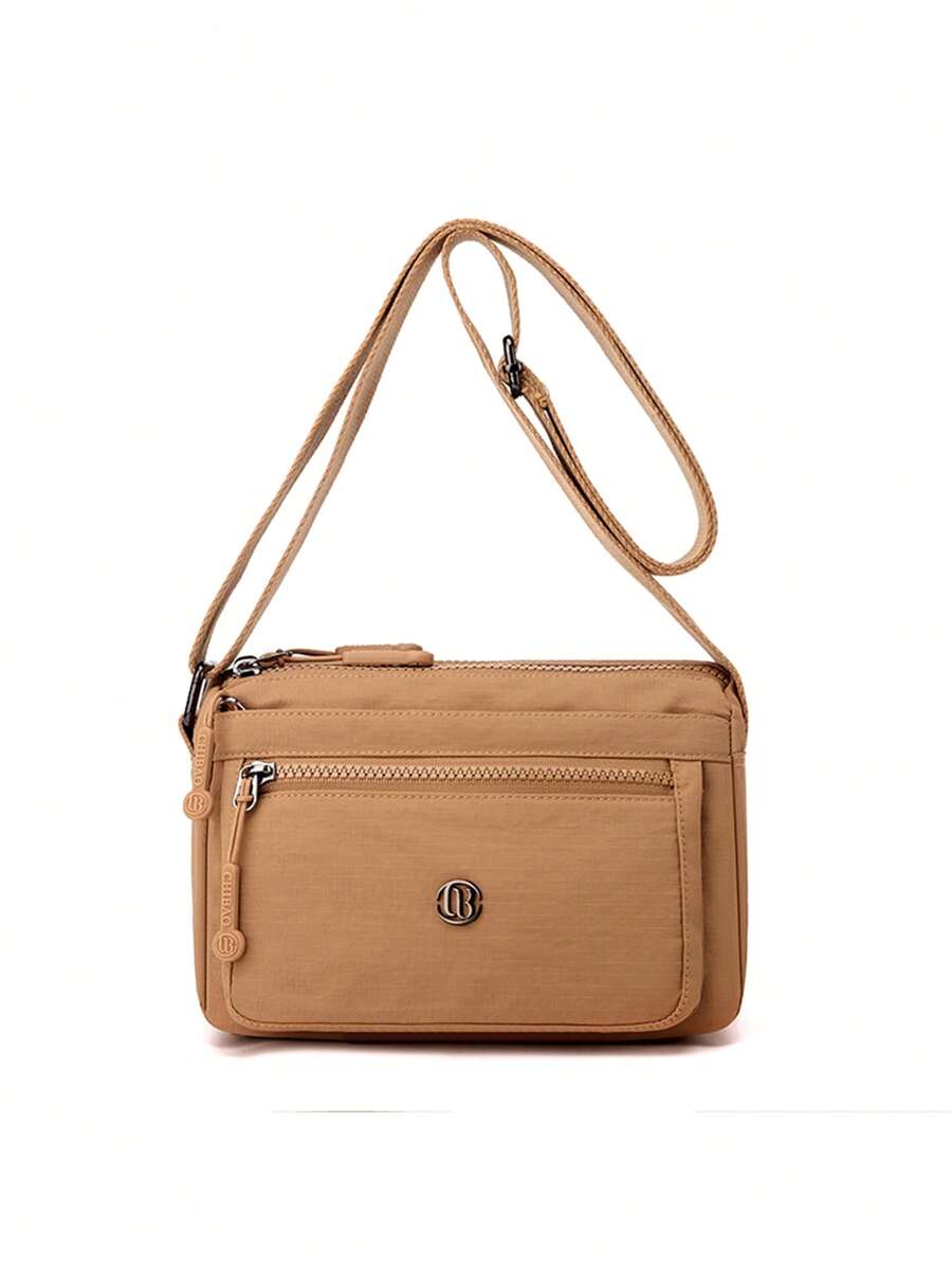 Crossbody Handbags For Women With Multi Pocket Shoulder Bag Nylon Travel Purse