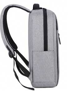 Business Backpack Computer Bag Middle School High School Backpack Large Capacity Travel Bag Korean Men's Backpack - Grey - View 7