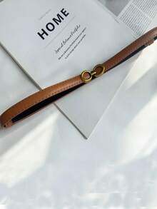 Fashionable Women's Slim Waist Buckle Adjustable Waist Belt Summer, School Fall, Autumn, Halloween