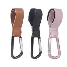 1 pièce Crochet de poussette en aluminium et compact et mignon, crochet antidérapant pratique et suspenoir pour le transport de bébé