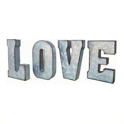 Ironwork Letter [LOVE] Decoration