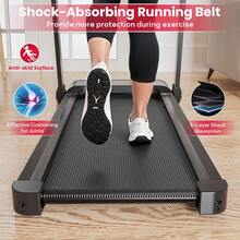 GartistGo Folding Treadmill Q8, Speed 1-12KM/H, 12 Pre-Set Programs With LCD Display, 120kg Capacity - UK Plug(220-240V) - View 7