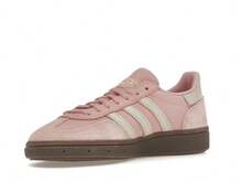 Adidas Wmns Handball Spezial 'Wonder Mauve Alumina' Zapatillas para mujer rosadas con suela de goma JI2646 - Multicolor - Ver 4