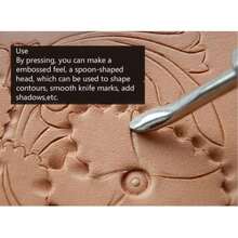 曼陀罗点彩笔 皮革压花雕刻笔 - 陶瓷陶艺及爱好雕塑造型用粘土工具 - A - 查看 9