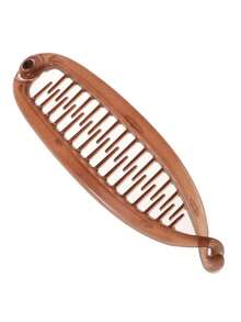 4pcs/1pc Medium Size French Amber Color Banana Clip, Ponytail Clip, Elegant High Crown Bun Clip, Twist Clip, Fishbone Clip, For Thick Women, Hair Tools, Curly Fall, Travel, Hair Tools, Accessories Women, Fall, Travel, Women, Women, Hair Tools, Stuff, Beauty Accessories, Gifts, Travel, Gifts For Women, For Women, Stocking Fillers Women, For Adults, Stocking Fillers For Adult, Coming-Of-Age, Gift Ideas For Women, Beauty Gifts For Women Beach Hair Clips - Multicolor - View 9