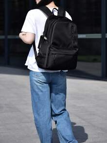 Large Capacity Backpack, Business Travel Bag, 15.6 Inch Laptop Bag, New Unisex Daypack, Commuting & Hiking Rucksack - Multicolor - View 10