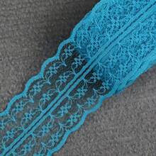 45mm 10 Yards Net Lace Trim Ribbon Ideal For Wedding Christmas Curtain Decorations DIY Hair Bows Sewing Fabric