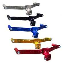 Aluminum Alloy Motorcycle Gear Shift Lever, Double Hanging Style, Compatible With Electric Bicycles